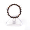 Naturel de Tiger Eye Pierre 8mm perles bijoux prier Bracelet pour hommes accessoires